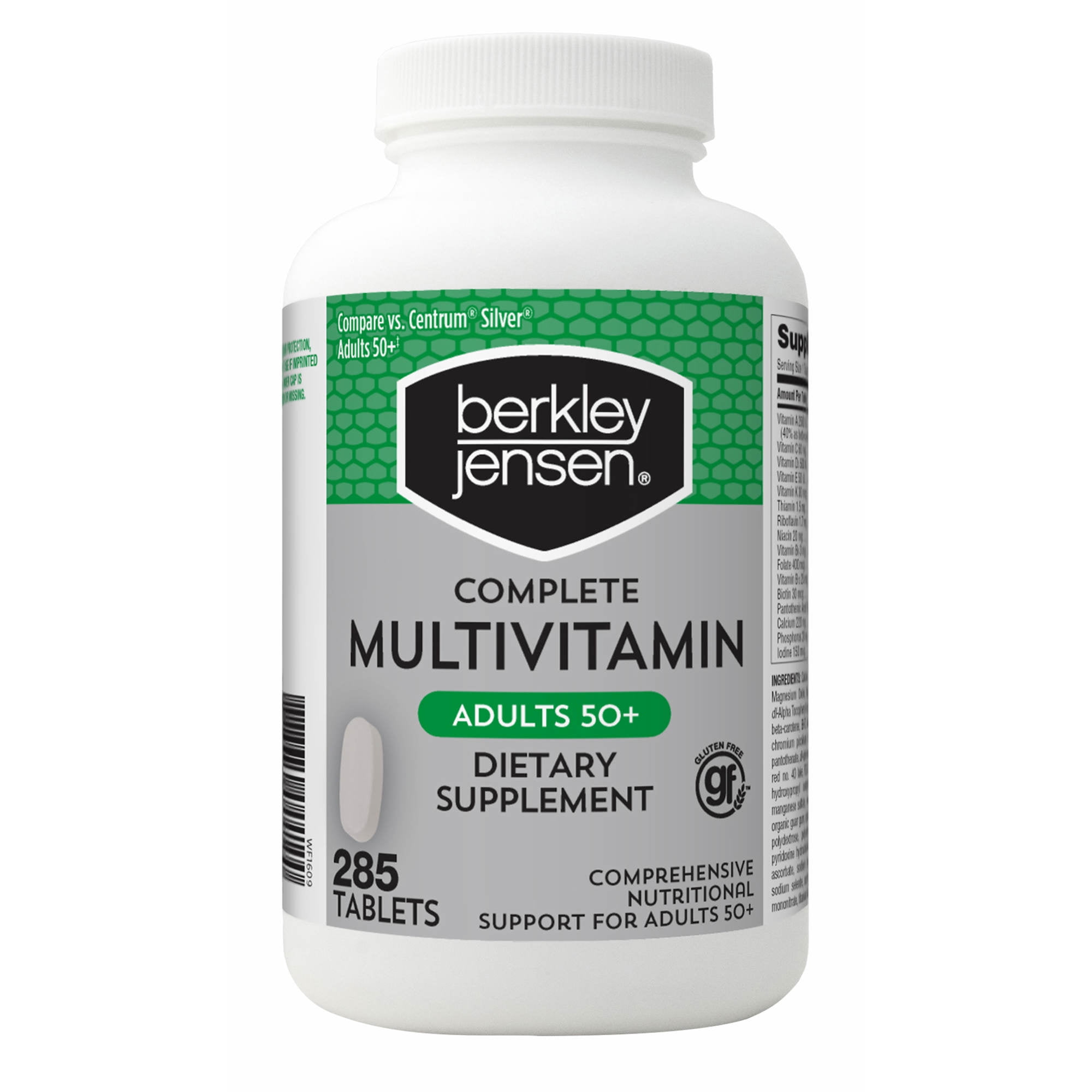 Product of Berkley Jensen Multivitamin 50+, 285 ct. [Bulk Savings