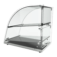 thumbnail image 3 of KoolMore 14 in. Commercial 2 Tier Bakery Display Case with Front Curved Glass and Rear Door., 3 of 6
