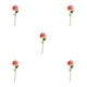 thumbnail image 1 of Bearachild 10 Uds. Flor de simulación redonda de seda color Rosa intenso, 1 of 6