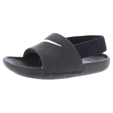 Nike Kawa Slide Toddler Black White