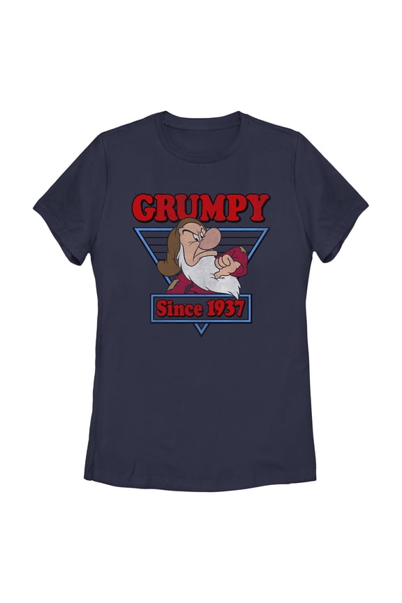 Womens Snow White and the Seven Dwarfs Grumpy '37 T Shirt