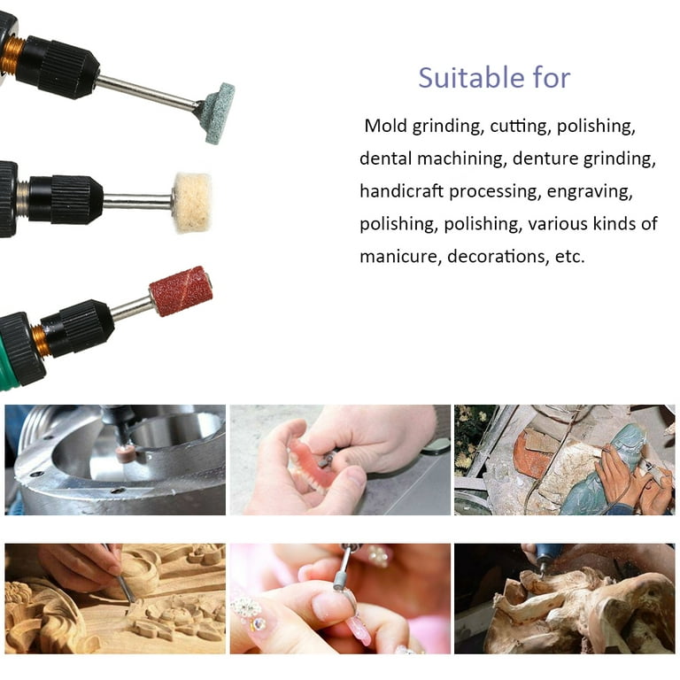 Mini Grinder, Mini Electric Engraving Grinding Drill Machine Rotary Grinder  Engraver Tools(110V)