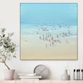 thumbnail image 2 of Giant Art Toile 30x30 Plage Jour II Encadrée en Multicolore, 2 of 3