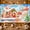 1A, variant on Gingerbread House Design Christmas Banner Christmas Wreath Merry Christmas Banner Colorful Lights Rainbow Backdrop Santa Workshop Banner for Christmas Party Holiday Celebration Home Decoration