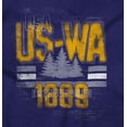 thumbnail image 2 of Washington Vintage Evergreen Trees WA Men's Graphic T Shirt Tees Brisco Brands M, 2 of 6