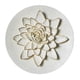 thumbnail image 2 of Resina 3D Artesanías Flores Artes Creativo Hecho A Mano Lotus Fish Etiqueta De Pared Sa De Estar Decoración Del Hogar Murales Colgantes De Pared 2 White L Baoblaze Artesanía de resina 3D Mural de pared, 2 of 8