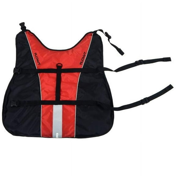 Dog Vest, Red Paws - Extra Large