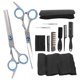 thumbnail image 2 of Juego de tijeras de corte de pelo de salón ANGGREK 12 piezas profesional conveniente Kit de tijeras, 2 of 8