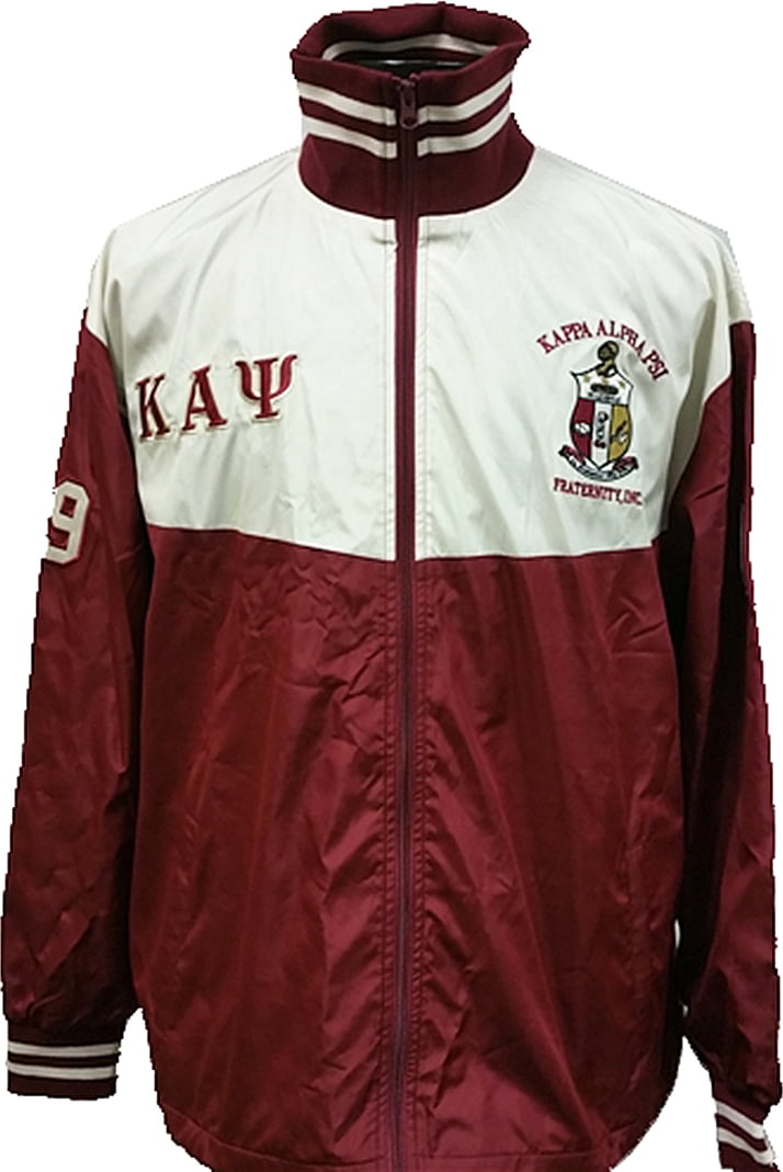 cream kappa alpha psi bomber jacket