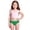 Green, variant on Toddler Girls Cute Bow Print Triangle Bikini Bottom Solid Quick Dry High Cut Bathing Panty Comfort Summer Beach Pool Swim Bottoms for Kids 2-3 Years