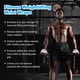 thumbnail image 5 of Correa de levantamiento Uxcell, envolturas para muñecas de levantamiento de pesas, agarres acolchados para entrenamiento de fuerza y fitness, color rosa grande, 5 of 7