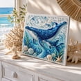 thumbnail image 6 of Creative Pearl Painting DIY Kit Ocean Theme, Marine Life Diamond Art Craft Set with Crystal Beads, DIY Wall Hanging Decor, Fun Handmade Hobby Activity,E, 6 of 9