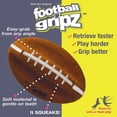 thumbnail image 3 of Pelota masticable para perro Naylabone diseño Football, 3 of 27