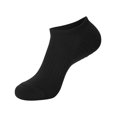 thumbnail image 3 of Hanes Moves Impact Zone Men's No Show Socks Pack, 4-Pair , X-Temp, Moisture Wicking Black 6-12, 3 of 4