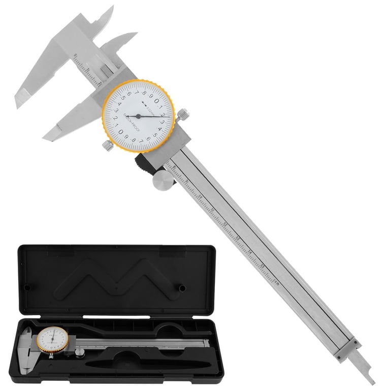 FNNMNNR Dial Caliper 6 Inch Stainless Steel Vernier Caliper High