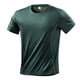 thumbnail image 5 of Ceisia Men's Slim Fit Quick-Dry Athletic T-Shirt with Contrast Piping and Mesh Ventilation Army Green M Gifts, 5 of 8