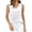 White, variant on Active Tops Women Versatile Lightweight Knit Tank Top for Daily and Travel Classic Solid Sleeveless Crewneck Ready Easy Layering for Summer White XXL