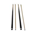 thumbnail image 2 of East Eagle 36 Inch/48 Inch/58 Inch Billiard House Cue Sticks 2-Piece Pool Cue, 2 of 4