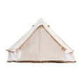 thumbnail image 4 of ToppiJoy Bell Tent, Polyester Cotton Bell Tent for 4 Season Family Camping with Carrying Bag, Waterproof Luxury Glamping Ten for Hunting,Camping Beige, 4 of 12