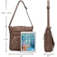 thumbnail image 6 of PIKADINGNIS Shoulder Bag for Women Hobo Crossbody Purse Leather Tote Handbag Roomy Messenger Satchel for Work Daily Travel, 6 of 6
