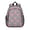 Pink Cat Head, variant on Cat and Rabbit Checkerboard Blue Backpack for School, Cute School Bag with Adjustable Shoulder Straps and Padded Back, 15"x11.42"x5.5"