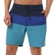 thumbnail image 1 of INSPIRE CHIC Pantalones cortos de bloque de color de verano pahombre Pantalones cortos de plapanadar con racon cordón Azul negro 34, 1 of 6