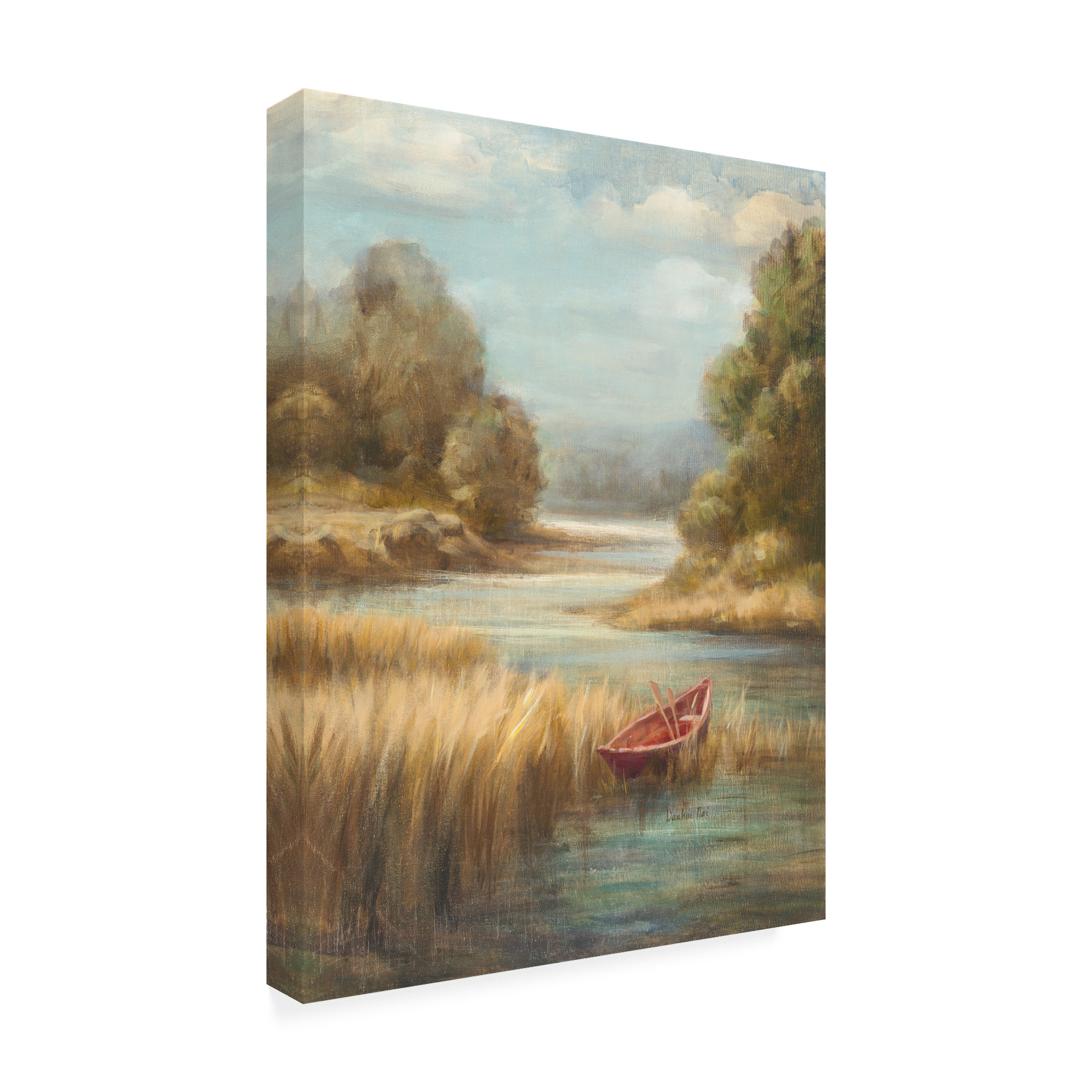 Trademark Fine Art 'In the Valley II' Canvas Art by Danhui Nai