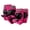 Pink, variant on Flybar Sports Protection Knee, Elbow, and Wrist Pad Set for Kids and Adults, Unisex, Ages 4+, Blue, L