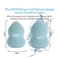 thumbnail image 2 of Makeup Sponge Blender, Foundation Makeup Beauty Sponge for Liquid, 2 of 4