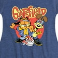 thumbnail image 3 of Garfield - Garf And Odie Logo - Toddler & Youth Girls Fit & Flare Dress, 3 of 4