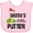 AD-Pink, variant on Daddy Little Putter Mini Golf Boys or Girls Baby Bib