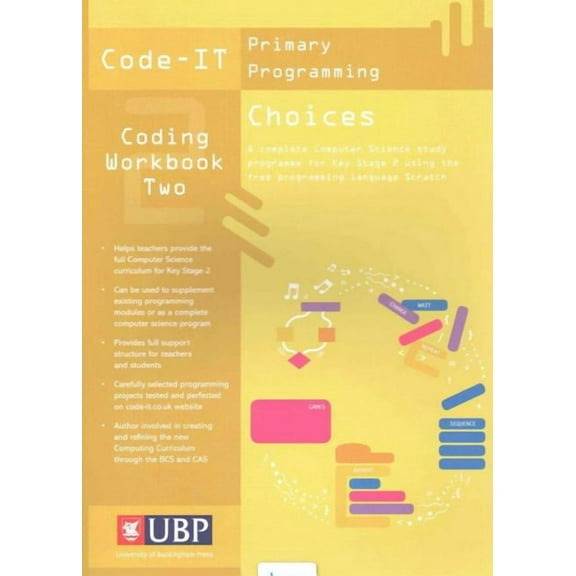 Code IT Work Book 2: Choices in Programming, (Paperback)