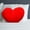 Red, variant on Fluffy Pillows,Faux Wool Heart-Shaped Pillow,Hort Puffy Heart Shaped Decorative Pillows,Valentine's Day Heart Pillow Throw Pillow Plush Fluffy,Cute Soft Throw Cushion,Valentine's Day(Pink 8IN)