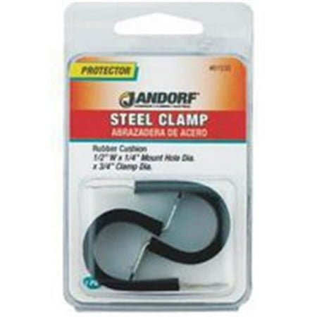 

Jandorf 3/4 in. D Steel Cushion Clamp 2 pk