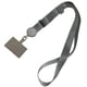 thumbnail image 1 of Injueey Cordones universales para teléfono, parche cruzado para acampar, cuello anticaída, cuerda colgante, correa para el cuello, accesorios Teléfono y Comunicación Gris plateado, 1 of 6