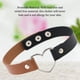 thumbnail image 4 of Collar Jumpingount colorido de cuero para mujer Gargantilla de corazón ajustable Negro + Café claro, 4 of 6