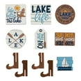 thumbnail image 3 of SXcggal 1 Set Of Lake Tier Tray Decor Lake Decor Summer Lake House Mini Signs Lake Theme Lake House Layered Tray Decoration Patriotic Decoration Farmhouse Decoration, 3 of 9