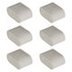 thumbnail image 4 of 6 piezas de almohadas para relojes, expositores de joyas, organizador multiusos ligero para adultos Gris, 4 of 9