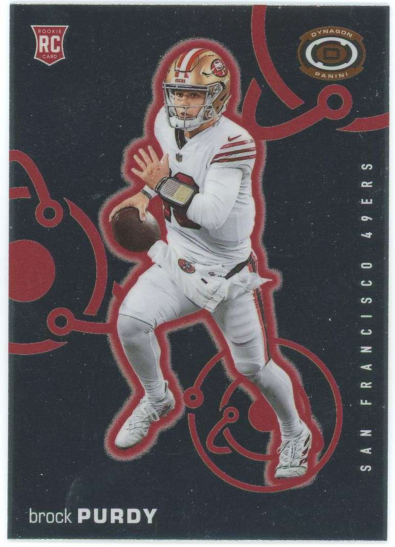 Purdy Skin 5個セット NFL 2022 Panini Select Brock Purdy SN-5 (Rookie, Numbers