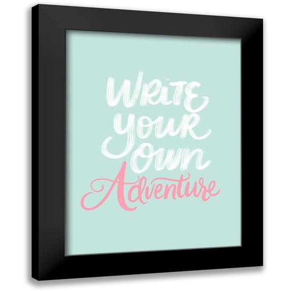 Batista, Dee 12x14 Black Modern Framed Museum Art Print Titled - Write