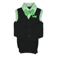 thumbnail image 4 of Avery Hill Boys' 4 Piece Vest Bowtie Colored Shirt Set (Baby, Toddler, Little & Big Boys), 4 of 5