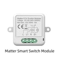 thumbnail image 2 of Smart 1ch Matter Mini Smart Wifi Switch Module Diy Smart Relay Switch Módulo 10A Switch para Smart Home Automation Compatible Con Home Pod // Asistente/, 2 of 7