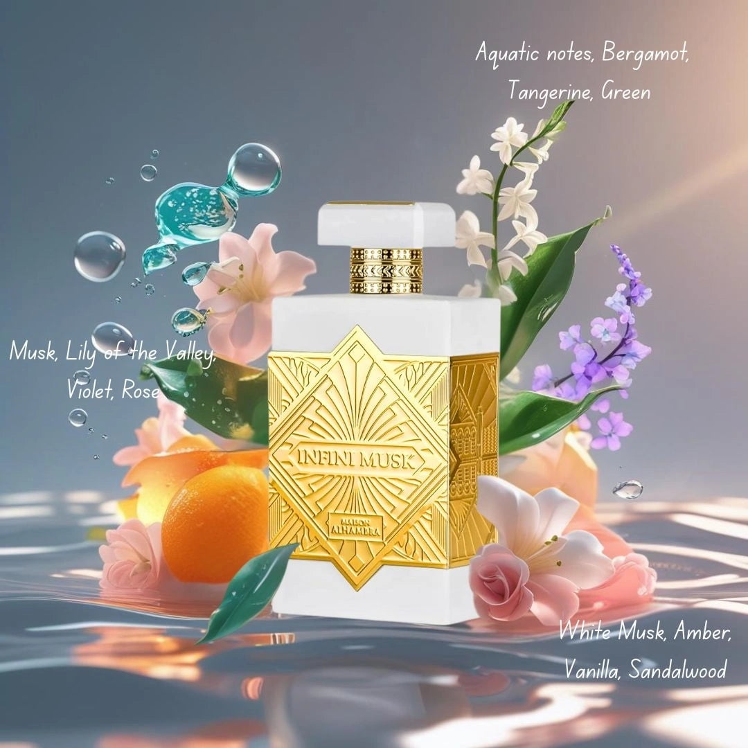 Maison Alhambra Infini Musk EDP Spray 3.4 oz Fragrances