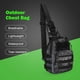 thumbnail image 4 of Bolsa De Pecho Bolsa De Pecho Bolsa Sling Pack 600D Nylon Molle Chest Crossbody Bolsos de hombro (Python Black), 4 of 4