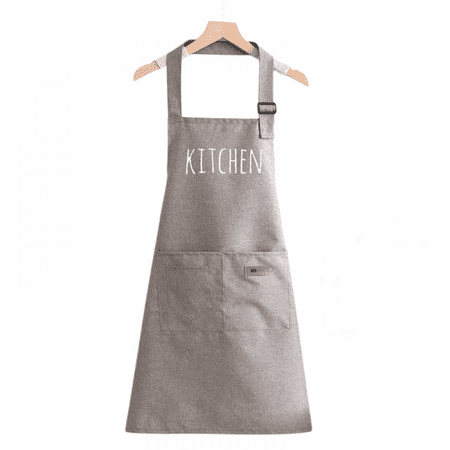 

Cotton Hemp Apron Comfortable And Breathable Lightweight Design Pocket Design Cooking Baking Dishwashing Studio Etc.