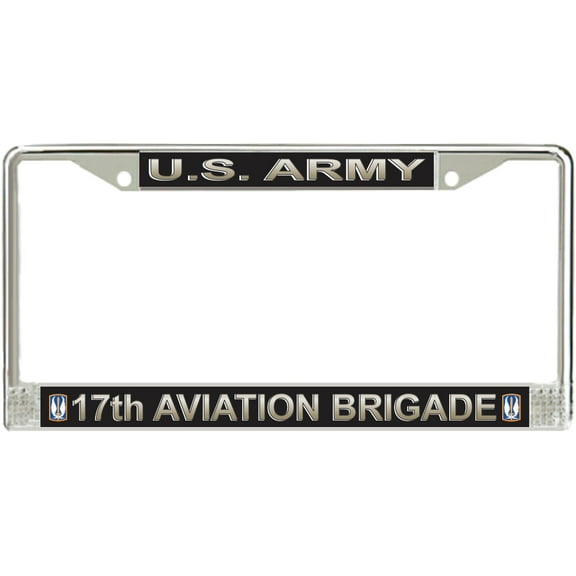 U.S. Army 17th Aviation Brigade License Plate Frame