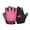 Pink, variant on sunsanly 1 Pair Sports Cycling Bike Gloves Padded Half Finger Bicycle Gloves with Fastener Tape Shock-Absorbing Anti-Slip Breathable Gloves