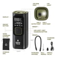 thumbnail image 2 of Swiss Tech Portable Cordless Tire Inflator with 160 PSI, Digital Display, and LED Light, 2 of 12