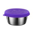 thumbnail image 1 of CSChome Seasoning Dish Sauce Container: Good Sealing Stainless Steel Condiment Dish Home Supply for Kitchen Use, 1 of 7