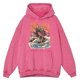 thumbnail image 3 of Sudadera con capucha estilo retro desgastado con diseño de fideos de sushi Ukiyo-I para hombre, ropa de calle de moda de gran tamaño, 100 % algodón, ropa informal holgada, 3 of 4